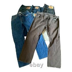 10 X Wholesale Vintage Levi's 501 Jeans Straight Leg Grade A
