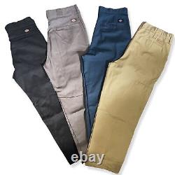 10 x Large Size Men's Dickies Trousers Grade A/B 36+ WHOLESALE / JOBLOT / BUNDLE