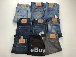 100 x Pairs Grade B Wholesale Levis Vintage Jeans Job Lot Jeans GRADE B