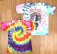 140 X Tie Dye T-shirts Tops Wholesale Grade A/b Vintage Bulk Job Lot