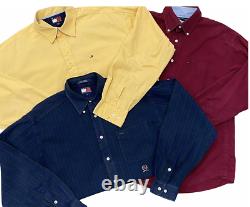 15 X TOMMY HILFIGER Shirts Clothing Wholesale Job Lot Vintage Bundle Grade A & B