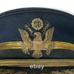 1912 Pattern Field Grade Staff Officers Full Dress Cap Hat Bullion Eagle Visor