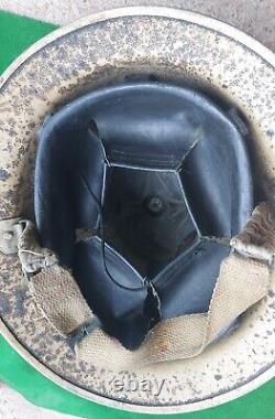 1938 Dated Balistic Grade Air Raid Warden's Brodie Helmet