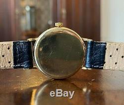 1948 9ct gold Cortebert dress watch, high grade cal 665 movement