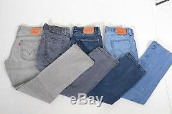 20 x Vintage Men's GRADE A Levi's 514 Slim Straight Jeans WHOLESALE BULK JOBLOT