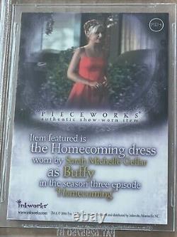 2004 BUFFY THE VAMPIRE SLAYER Sarah Michelle Gellar WORN School Dance Dress BGS