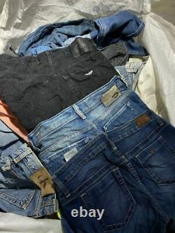 25 X Branded Denim Jeans MIX Wholesale Grade A Mens Womens Levis Wrangler Diesel