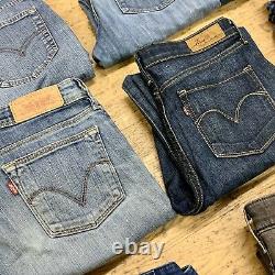 25 X Vintage Levis Jeans Womens Girls Ladies Bulk Job Lot Wholesale Grade A Y2k