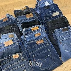 25 X Vintage Levis Jeans Womens Girls Ladies Bulk Job Lot Wholesale Grade A Y2k