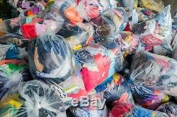 25 kg Job lot wholesale childrens second hand clothes mix, UK mix A grade