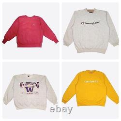 31x Sweatshirt Bundle Branded Vintage Wholesale Grade A/B? Nike Adidas Reebok