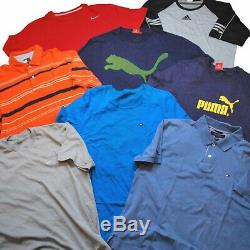 40 x Vintage/Modern Mix Branded Tees + Football Shirts Jerseys Grade A/B