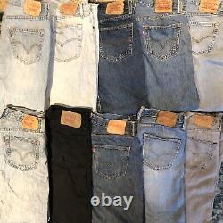 50 Pcs Vintage 501 Levis Jeans Grade A Women Men Job Lot Wholesale