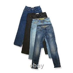 50 x Men's Vintage Lee Straight/Slim/Relaxed Fit Jeans (Grade A) WHOLESALE