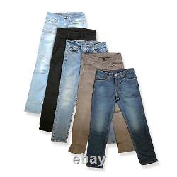 50 x Men's Vintage Levi's 511 Jeans (Small Sizes) (Grade A) BULK / WHOLESALE