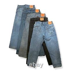 50 x Men's Vintage Mixed Levi's Jeans (Grade A) BULK / WHOLESALE / JOBLOT