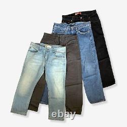 50 x Men's Vintage Mixed Levi's Jeans (Short Leg Lengths) (Grade A) WHOLESALE