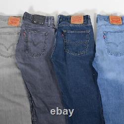 50 x Vintage Men's GRADE A Levi's 514 Slim Straight Leg Jeans BULK / WHOLESALE