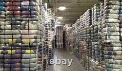 55 KILO USED GRADE A CLOTHES BALES FROM UKs TOP SUPPLIER JUST £1.60 PER KILO