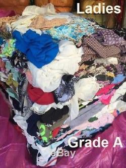 55 kilo of ladies and men mixed grade A clothes UK' No1 supplier of used clothes