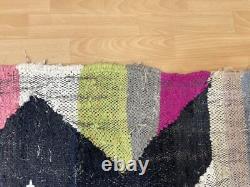 5x7 Hand-Woven Recycled Clothing Rug Kilim Carpet Moroccan Rug