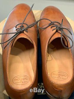 £700 NEW Crockett & Jones HAND GRADE UK 9, Antique tan shoe bags Edward Green