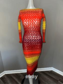 AGR Gradient Knit Midi-Dress