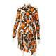 Authentic Prada 18 Years Rubber Patch Pleated Floral Dress 38 Grade S Used Md