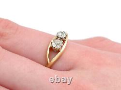 Antique and Contemporary 0.81 ct Diamond and 18Carat Yellow Gold Dress Ring
