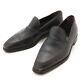 Authentic Berluti Men's Leather Loafers Dress Shoes Dark Navy Grade Ab Used -at