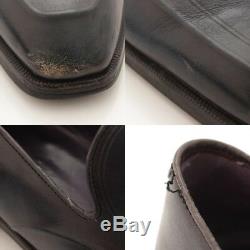 Authentic Berluti Men's Leather Loafers Dress Shoes Dark Navy Grade Ab Used -at