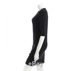 Authentic Chanel Cashmere Knit Dress P34286k00951 Black Grade A Used At