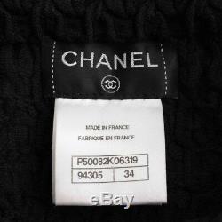 Authentic Chanel Lion Button Knit Dress P50082k06319 Black Grade Ab Used At