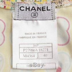 Authentic Chanel Valentine Series Dress P27986v18271 Yellow Grade Ab Used At