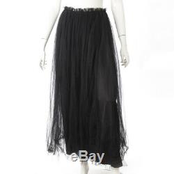 Authentic Double Standard Clothing Long Skirt 2262121 Black Grade S Used At