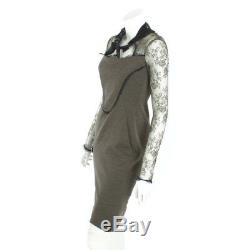 Authentic Emilio Pucci Lace Knit Dress Green Grade A Used At