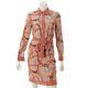 Authentic Gucci Belt Pattern Silk Shirt Dress 386904 Pink 36 Grade Ab Used Hp