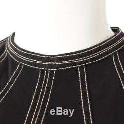Authentic Hermes Stitch Dress Black Grade Ab Used At