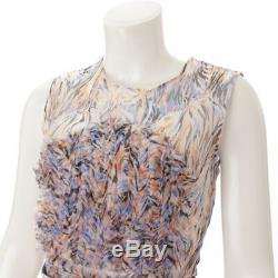Authentic Stella Mccartney Belt Silk Dress Multi Color Grade B Used-at
