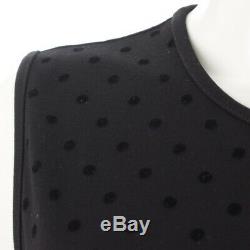 Authentic Stella Mccartney Sleeveless Dots Dress Black Grade Ab Used-at