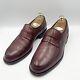 Barker Penny Loafers Uk 9 Eu 43 Brown Leather Custom Grade Made In Uk