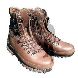 BRITISH ARMY ALTBERG Defenders Combat Boots Brown Leather Mens