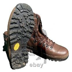 BRITISH ARMY ALTBERG Defenders Combat Boots Brown Leather Mens