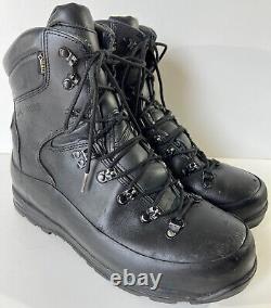 BRITISH ARMY ITURRI Boots Black GORE-TEX Wet Weather Leather Surplus Cadet Male