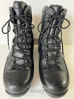 BRITISH ARMY ITURRI Boots Black GORE-TEX Wet Weather Leather Surplus Cadet Male