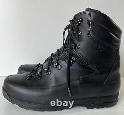 BRITISH ARMY ITURRI Boots Black GORE-TEX Wet Weather Leather Surplus Cadet Male