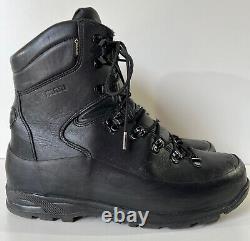 BRITISH ARMY ITURRI Boots Black GORE-TEX Wet Weather Leather Surplus Cadet Male