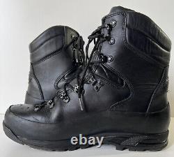 BRITISH ARMY ITURRI Boots Black GORE-TEX Wet Weather Leather Surplus Cadet Male