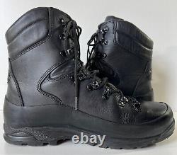 BRITISH ARMY ITURRI Boots Black GORE-TEX Wet Weather Leather Surplus Cadet Male