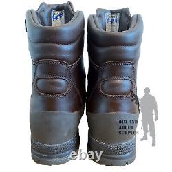BRITISH ARMY ITURRI Boots Brown GORE-TEX Wet Weather Leather Surplus Cadet Male